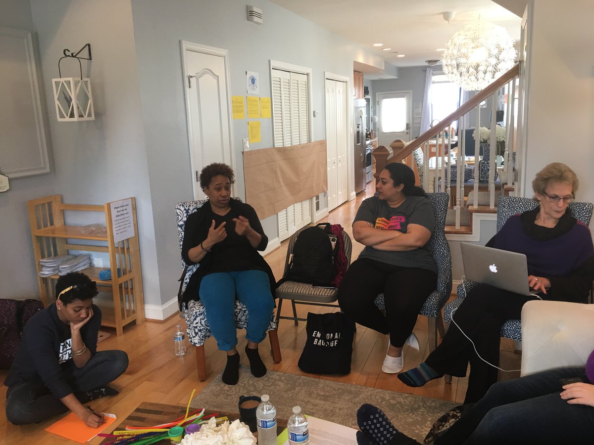FmlyValuesWork's tweet photo. We've been planning our work and getting ready to deliver on strategic objectives to win for families thanks to our network of family advocates! #TeamRetreat #FVAW2019 #TimeToCare #PaidLeave #PaidLeave4All #staffretreat #winning #advocacy #nonprofit #family #love #ThisWork https://t.co/K8JrOm2zRc