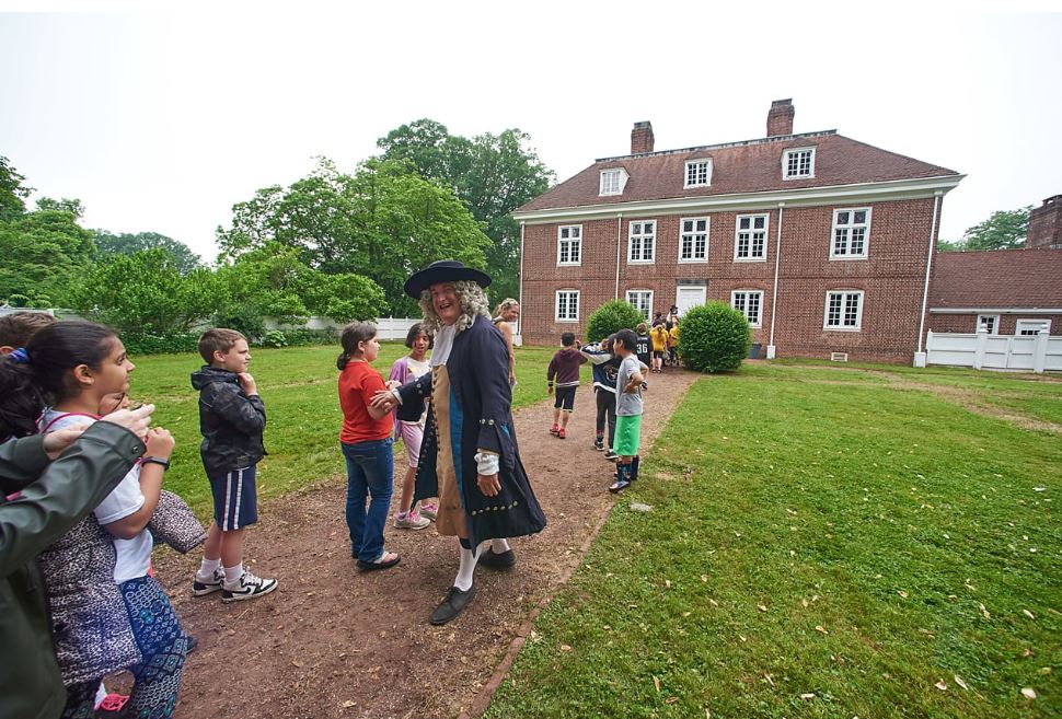 This Sunday, spend your afternoon with William Penn <a href="/PennsburyManor/">Pennsbury Manor</a> : 
👉 Learn about blacksmithing &amp;🍻 brewing.
👉 Discover open hearth cooking 🍽️. 
👉 Watch a reenactment of “Voyage of the Welcome.” 🎭
#SeePennCharter <a href="/BucksLocalNews/">Bucks Local News</a> 👉 phmc.info/2H0lPxi