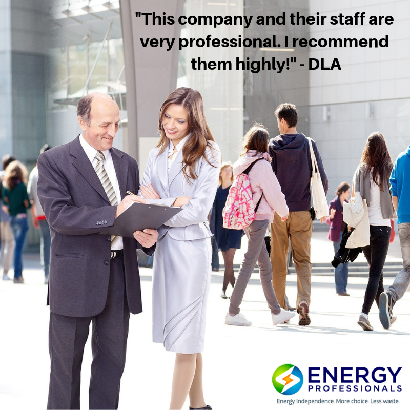 energypros_'s tweet image. "This company and their staff are very professional. I recommend them highly!" - DLA
-
From your friends at energyprofessionals.com  (844) 204-8365
#gogreenenergy #energy #professional #consultant #recommend #testimonial #business #commercial #work #solutions