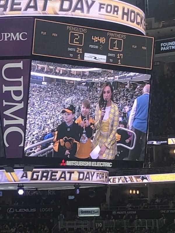 The Lil' 66ers Elite had the chance to scrimmage on the ice at <a href="/PPGPaintsArena/">PPG Paints Arena</a> yesterday before taking in the Penguins win!