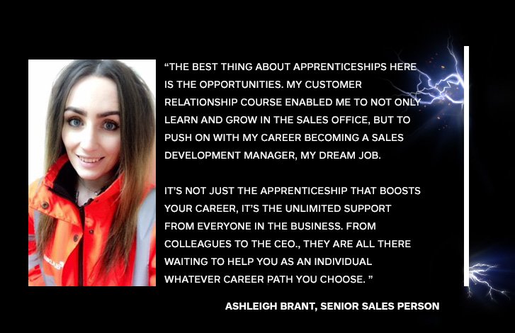 BuildbaseUK's tweet photo. Ashleigh Brant, Senior Sales person at our #Oxford branch, tells us her experience of the #BuildbaseUK #apprenticeship scheme! Find your next career here ๐ https://t.co/BPtGWjgKH5
@Apprenticeships #BlazeATrail https://t.co/0khZOTScR8