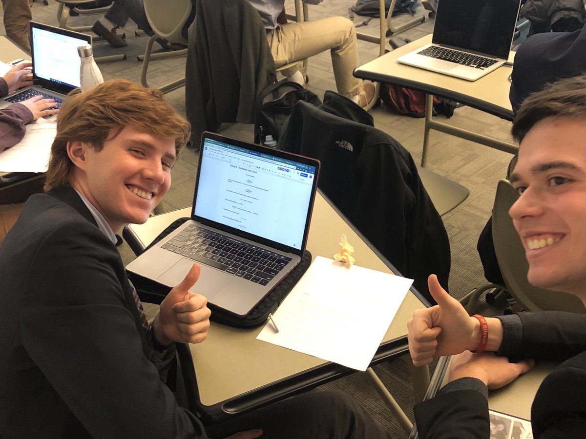 Justin_Gaud13's tweet photo. If you had to write examples for a text book what is important to you? Groups were given different problems and had to break them down and create their own "textbook" #collaboration #learningisteaching @THSMathematics @HaverfordSchool https://t.co/ScAnoxIibq