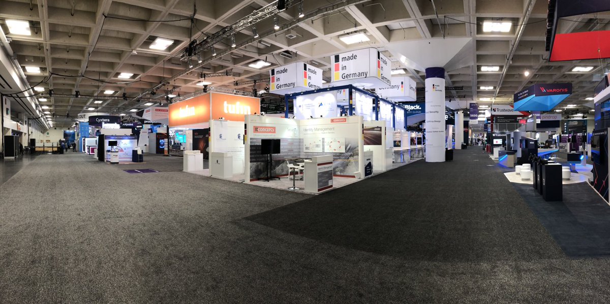 Wahlefeld_IAM's tweet image. #ITConcepts @ #RSAC - silence before the storm... #TeleTrusT #IAM #IAG #Identity