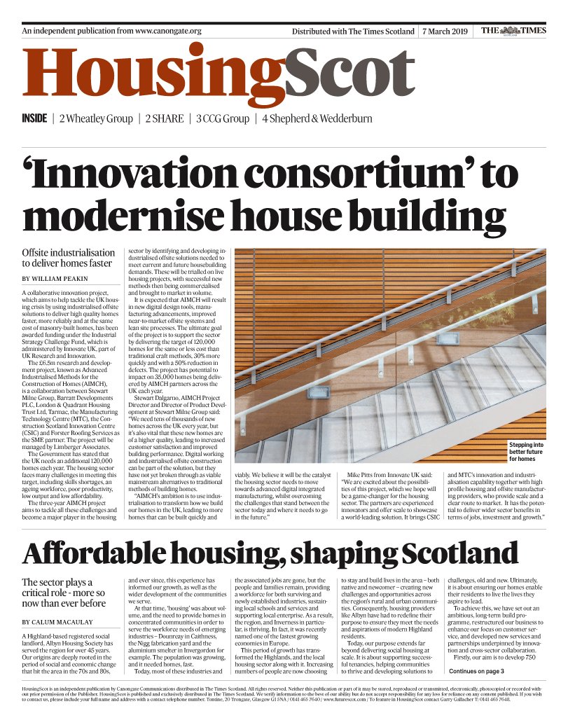 In tomorrow's @thetimesscot: #HousingScot!

Our brand new supplement is not to be missed, with contributions from <a href="/GlasgowHousing/">Wheatley Homes Glasgow</a>, @Training_SHARE, <a href="/CareRepairScot/">Care&RepairScotland</a>, <a href="/albynhousing/">Albyn Housing</a>, <a href="/shepwedd/">Shepherd and Wedderburn</a> and <a href="/CCG_Scotland/">CCG Scotland</a>.

🏗️🏡🏘️
