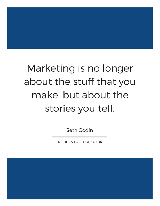 residentialedge's tweet photo. Turn your stories into your branding! #marketing #quote https://t.co/rzQYonwQmN