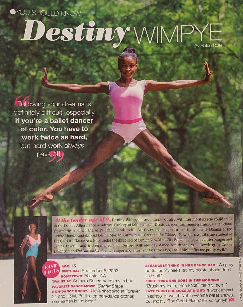 Get your March issue of Dance Spirit Magazine! Let me know what you think of the article.