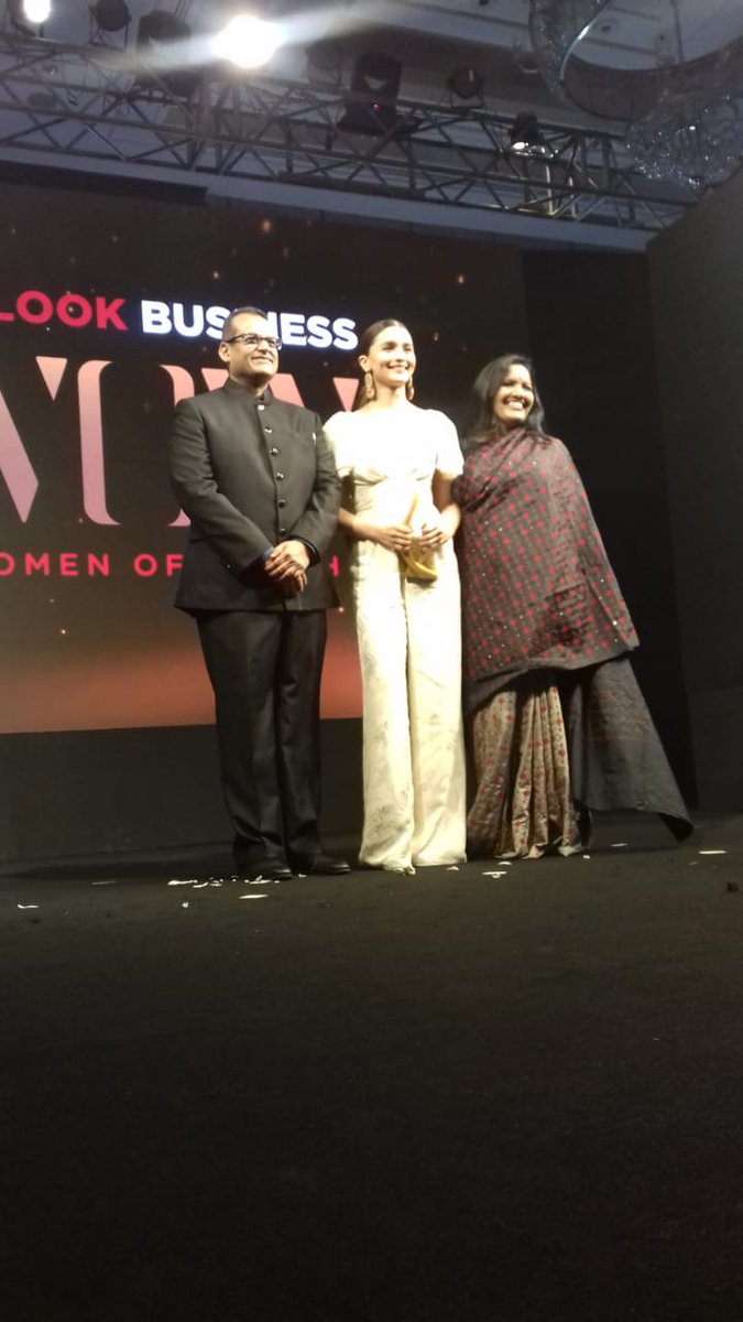 Congratulations ❤️
@aliaa08 is @OutlookBusiness' Celebrity #WomanofWorth at #WOW2019 #Mumbai