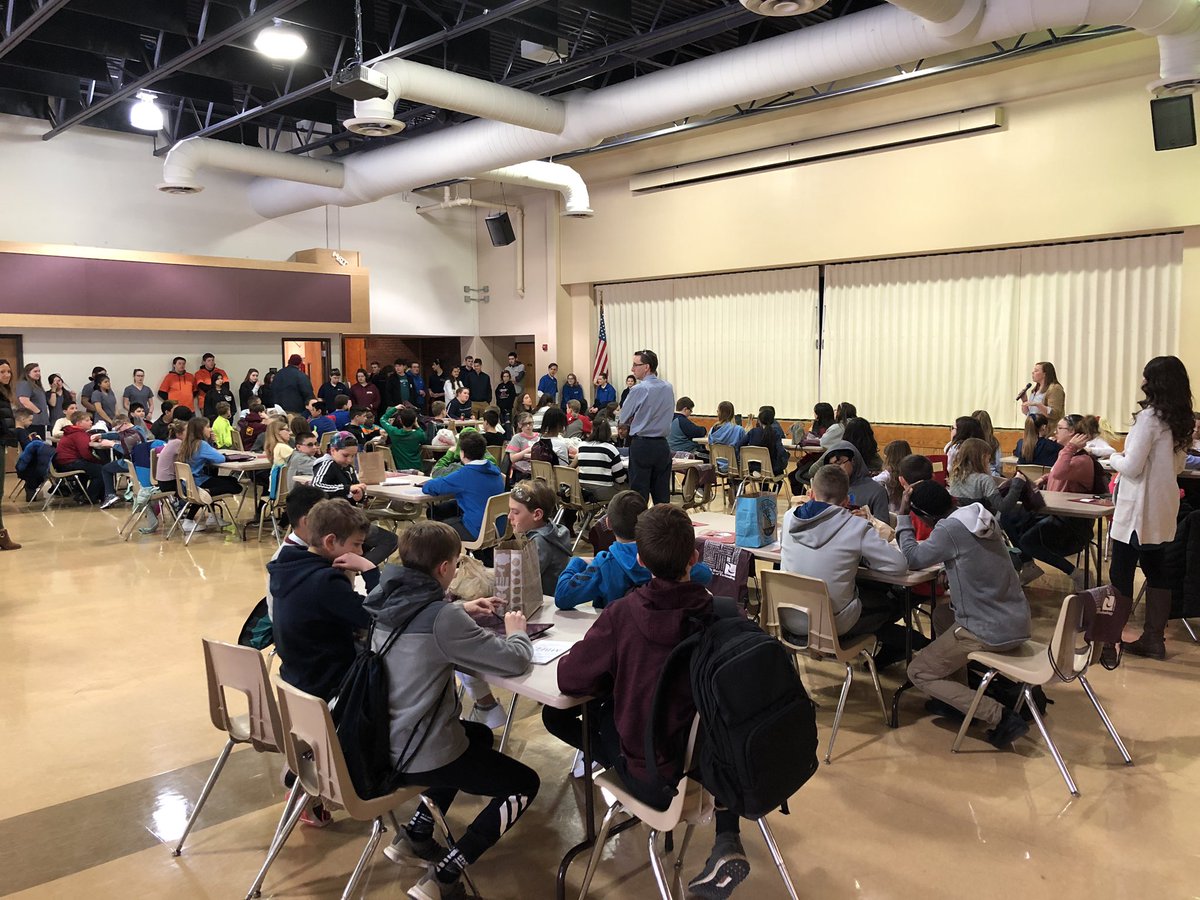 6th grade students from <a href="/Guelzow6/">Kathleen Guelzow</a> <a href="/Sulek_6/">Megan Sulek</a> and <a href="/Lodwig6/">Rachel Lodwig</a> are touring <a href="/middlebucks/">Middle Bucks</a> and learning about the different programs available to them in the future! Thanks to Mr. Alderfer for bringing this experince to our students! #cbgroveland #CBSDPROUD