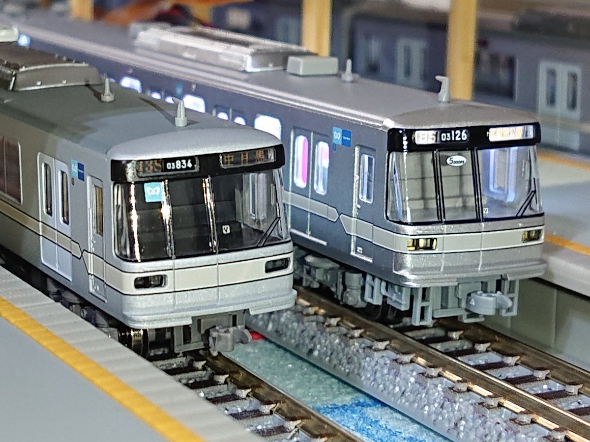 マイクロエース 東京メトロ 日比谷線 03系 5ドア車 マイクロエース 営団地下鉄日比谷線03系VVVF制御車 のレビュー的なもの