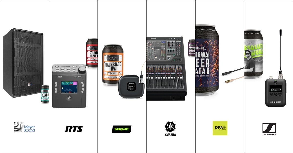 AmberSoundLtd's tweet photo. Just 3 weeks left to sign up for our Open Day @SignatureBrew Taproom &amp; Venue. With some great products on show...

@MeyerSound ULTRA-X40, @rtsintercoms ROAMEO, @ShureUK ADX1M, @YamahaCommAudio QL1, @DPAmicrophones 6000, @Sennheiser_UK SK 6212

Sign up: https://t.co/d9TPIEk6JY https://t.co/9cwY169dhF