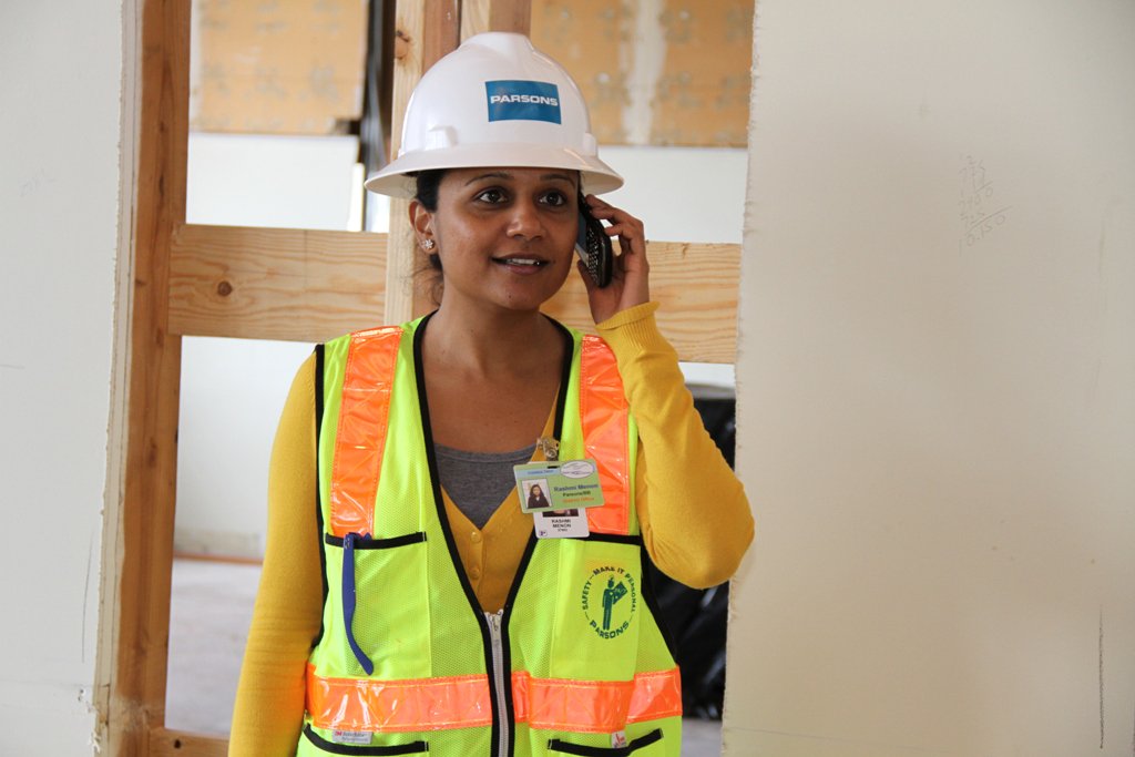 flyLAXairport's tweet photo. Meet @ParsonsCorp Vice President Rashmi Menon. With over 19 years of construction experience, she’s responsible for the growth of critical infrastructure in the LA area and works with LAWA in the execution of the People Mover Project contract. #WICweek2019 #LAXModernization https://t.co/YQSqxZPce5