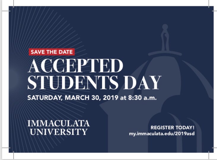 IUMightyMacs's tweet photo. Accepted Students Day is coming up at the end of the month! Please register at the link below and be a part of a great day! #OneIU #GoMacs https://t.co/pQYJPC1MGf