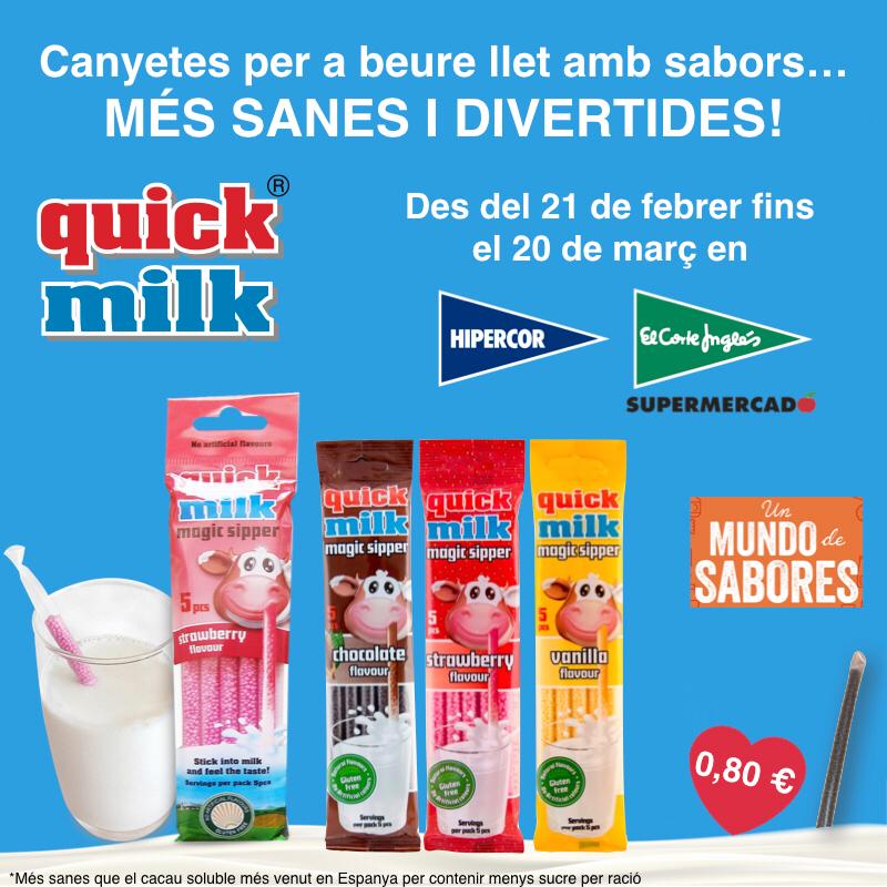 satoridircom's tweet photo. 📢 Os anunciamos que @satoridircom formaliza su colaboración 🤝 con @QuickMilk_Es 🥛 y @ClassicKitchenE 🥄

Ambas marcas presentes en @hipercor y el Supermercado @elcorteingles hasta el 20 de marzo 🗓️

¡No pierdas la oportunidad de probar sus productos! 🔝 https://t.co/YudmEH9SXD