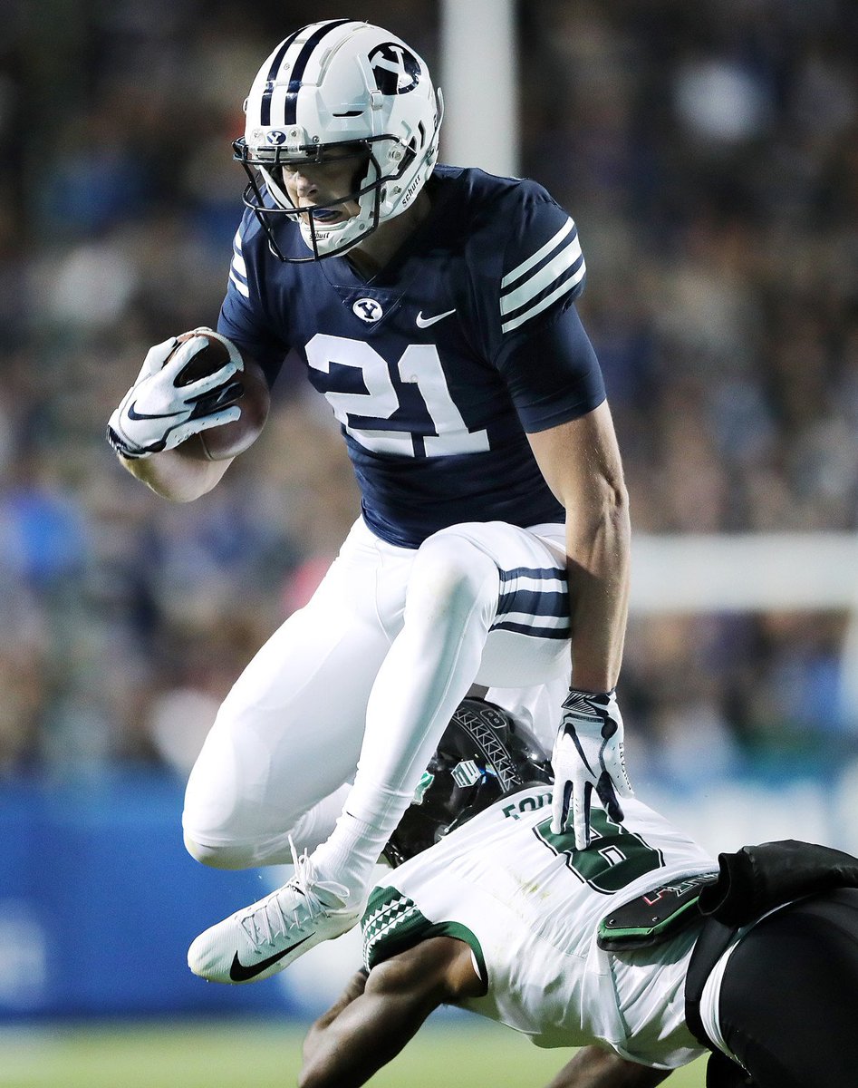 DeseretSports's tweet photo. BYU football: Cougar receivers return a lot of experience, expect big boost from Gunner Romney
By @BrandonCGurney
https://t.co/AFu2RouFx2 https://t.co/0Zc5YMjuMr
