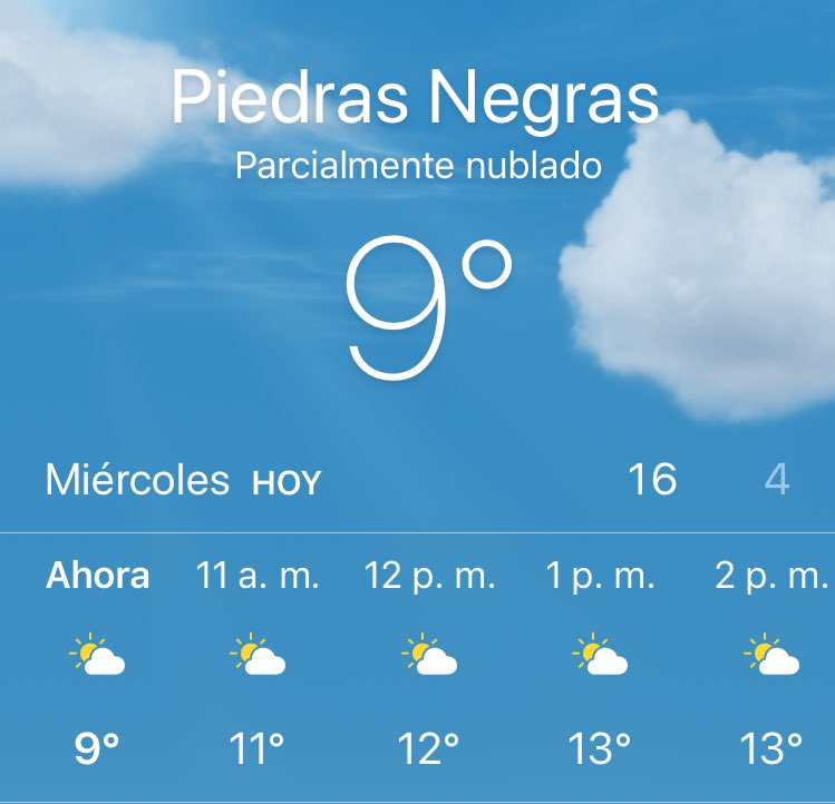 EXAPiedras's tweet photo. #Clima #PiedrasNegras #Coahuila https://t.co/IsfcZfmv49