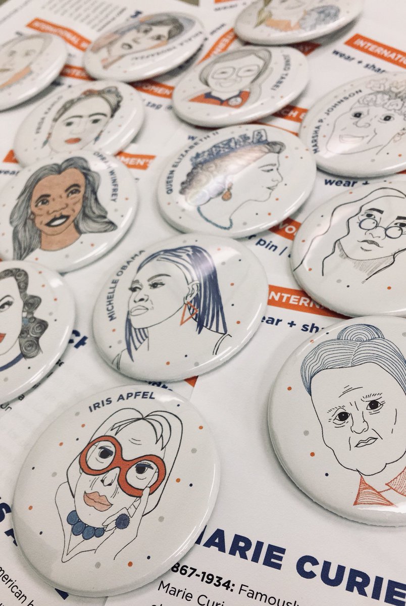 bsu_health's tweet photo. Today is the day! Come pick up your International Women’s Day pin at our Health Hut on the QUAD from 11am-2pm. Wear + share your pin this Friday! #LetEqualityBloom #WomensHistoryMonth #BroncoFit https://t.co/1shGRsXXL6