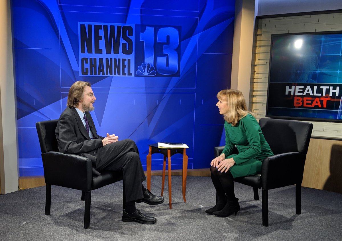 UAlbanyNews's tweet photo. #UAlbany takeover at @WNYT today! 

@UAlbanySPH's @HoltgraveHealth was interviewed by @BenitaZahn for an episode of #HealthBeat, airing 3/11. @UAlbanyASRC's @ChrisThorncrof1 &amp; @NYSMesonet's Jerry Brotzge were interviewed by @AsaStackelNews for an episode of #Forum13, airing 3/17. https://t.co/du3JKsla16