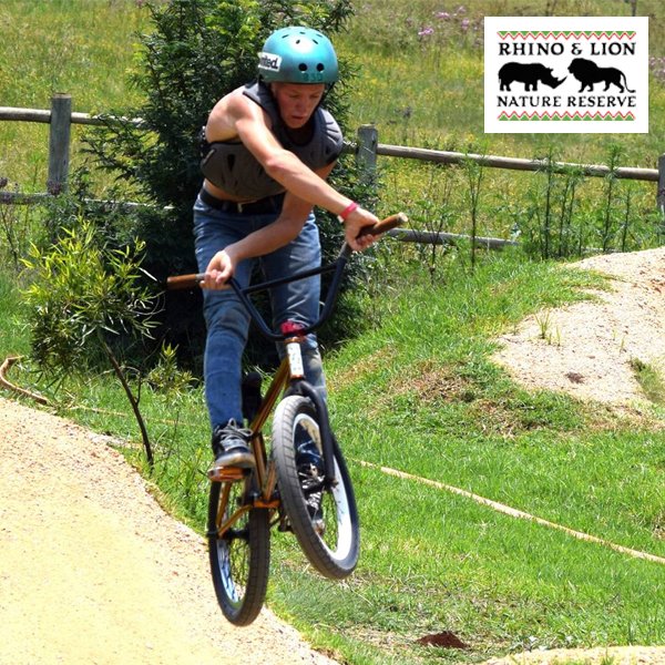 BothongoGroup's tweet photo. Brush up on your BMX skills at the Cradle Bike Park @RhinoandLionSA. Enjoy casual and hardcore BMX tracks for cyclists of all skill levels and ages. https://t.co/3QMCQoVTEj https://t.co/aWhjkXLpBh