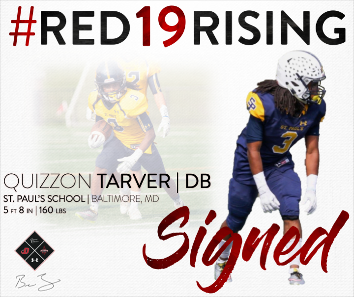 CoachFordyce_DC's tweet photo. Fired up that this DB has officially joined the #RedDevilTakeOver #ForksUp #Red19Rising https://t.co/WuPfVuOgtr