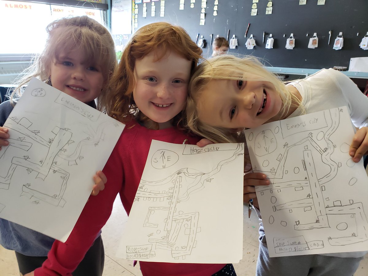 mrskingma's tweet photo. My #grade1 's really impressed me during our #learningplay today! Mapping, reading, number games, and writing oh my! Oh how far we have come! #proudteacher @GEDSB_Bulldogs @GEDSB https://t.co/PGAYMsPg8a