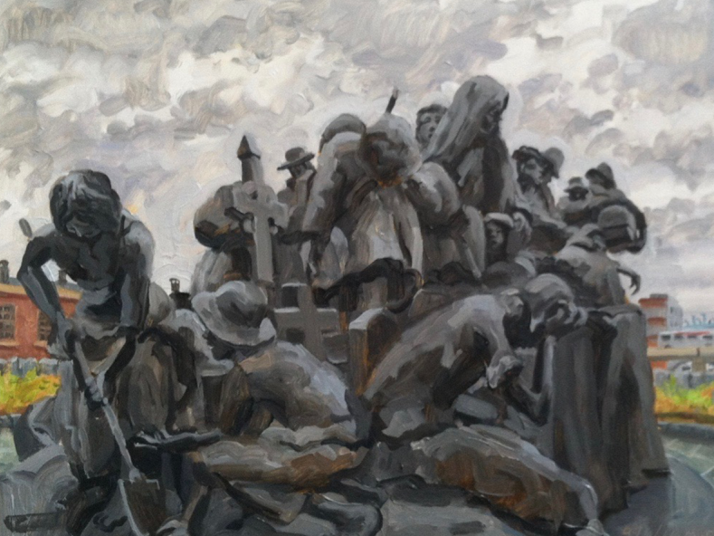 IrishMemorialPH's tweet photo. Our new feature post series is called My IM. Artist Max Mason tells what  and why The Irish Memorial means so much to him. Check out more from  this link   https://t.co/uLi3CCW2Q6 https://t.co/Y9jTUR5wqS