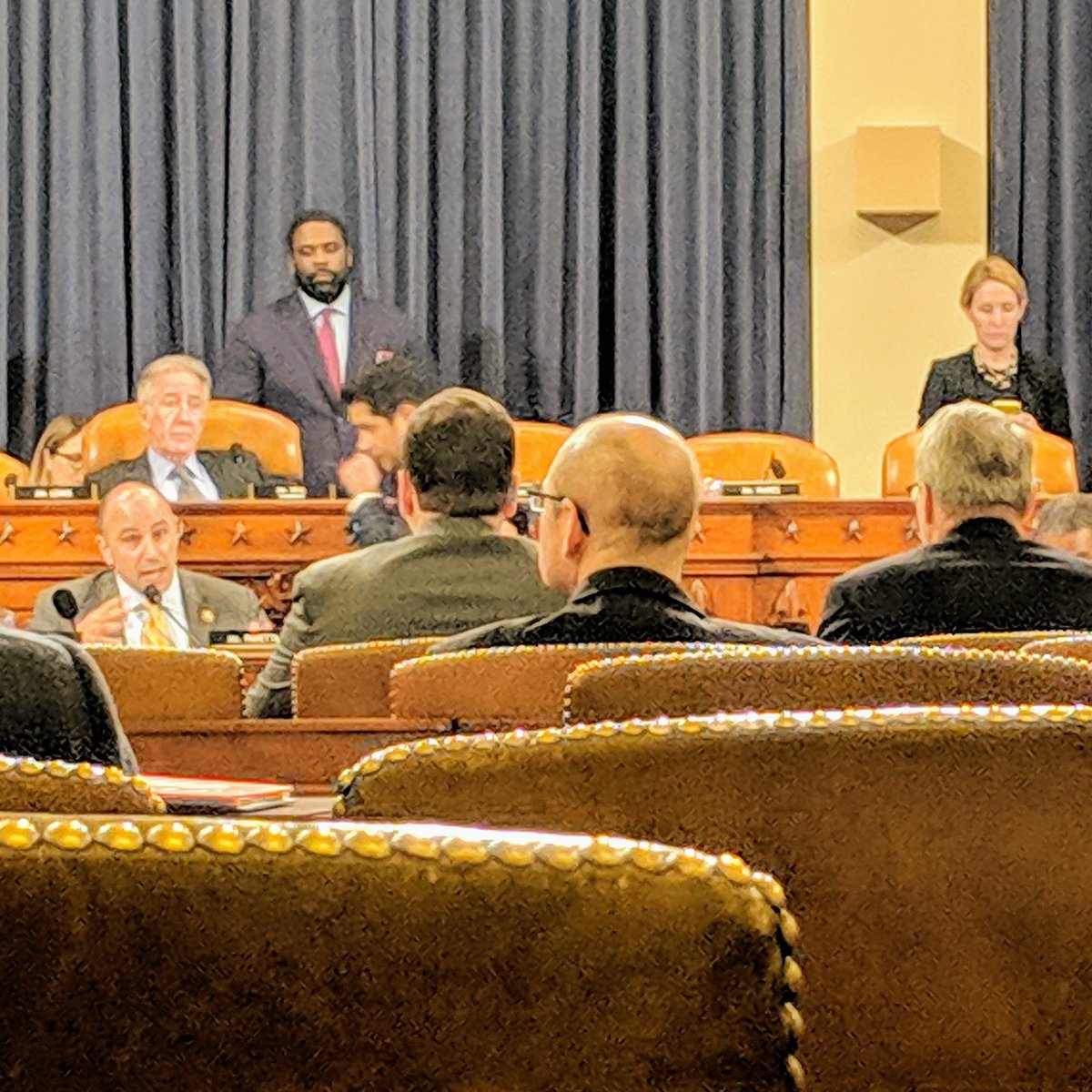 ArchitectCarina's tweet photo. Sitting in the Ways and Means US House Committee. Listening for energy incentive tax incentives!
#EEQIP #179Dextension
#AIA #citizenarchitect #capitalhill https://t.co/XZiyXJYTSR