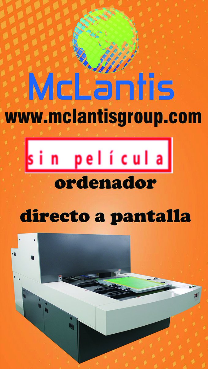McLantisGroup's tweet photo. Expográfica 2019. McLantis muestra la máquina CTP, la máquina CTCP, la máquina CTS. Imagen directa sin película! Número de stand: 4315! https://t.co/SljQxE6pmu