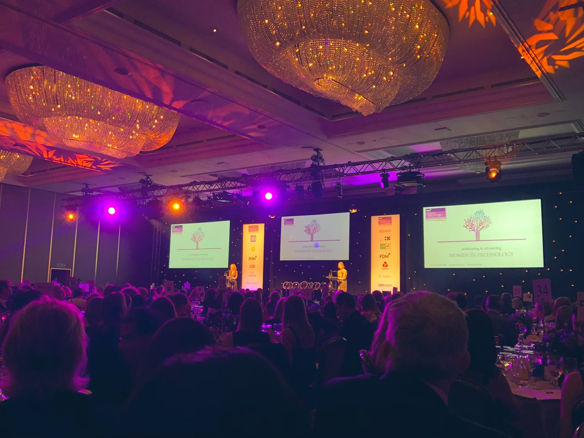 SheepaMiah's tweet photo. Really excited to be at the @everywomanUK in Technology Awards with fellow colleagues from Hyperion Insurance Group #ewTechAwards #WomenInTech https://t.co/bJhO4kci55