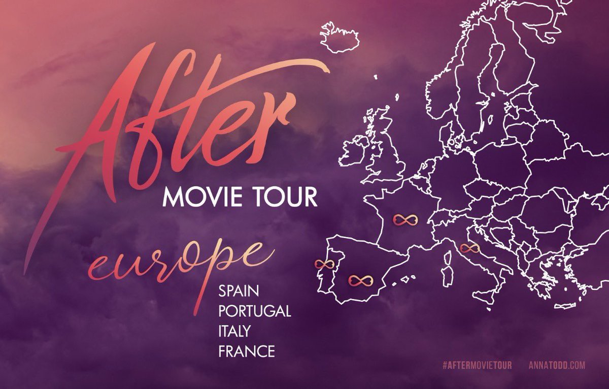 AfterItaly's tweet photo. Anna, Hero &amp; Jo verranno in Italia per promuovere il film ❤️ 

Ancora non abbiamo nessun dettaglio quando verranno o in quale città. https://t.co/xf43nSdnZE