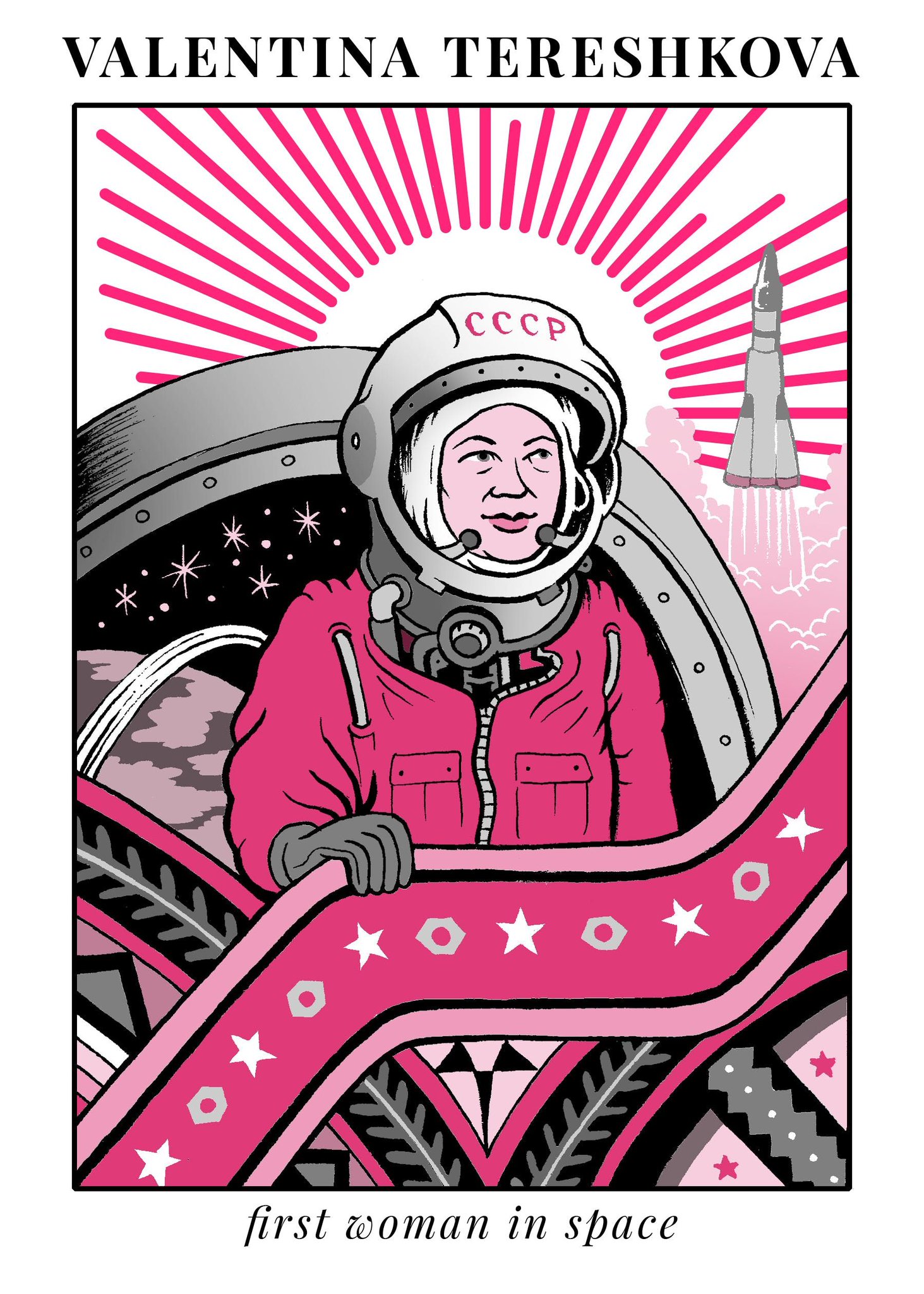 Happy birthday to Valentina Tereshkova, the first woman in space!  