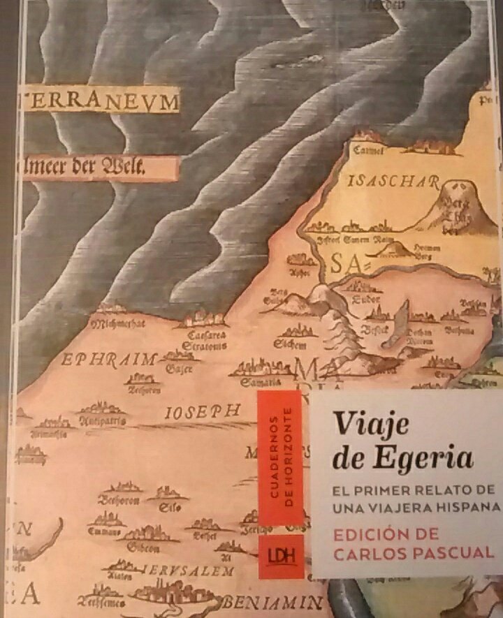 RocioRF2's tweet photo. Yo,  que soy un tanto curiosa...
Empezando a celebrar el 8 de marzo homenajeando a Egeria, autora hispana del primer relato de peregrinación a Tierra Santa. https://t.co/KAWWNdDf0A