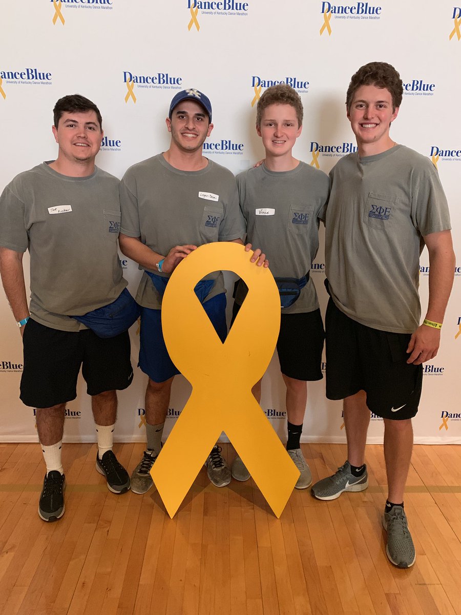 We had several brothers participate last weekend in this years DanceBlue, which is a 24 hr dance marathon to help raise money for the Kentucky Children’s hospital. Thank you to everyone who helped raise money for such an amazing organization. #ftk