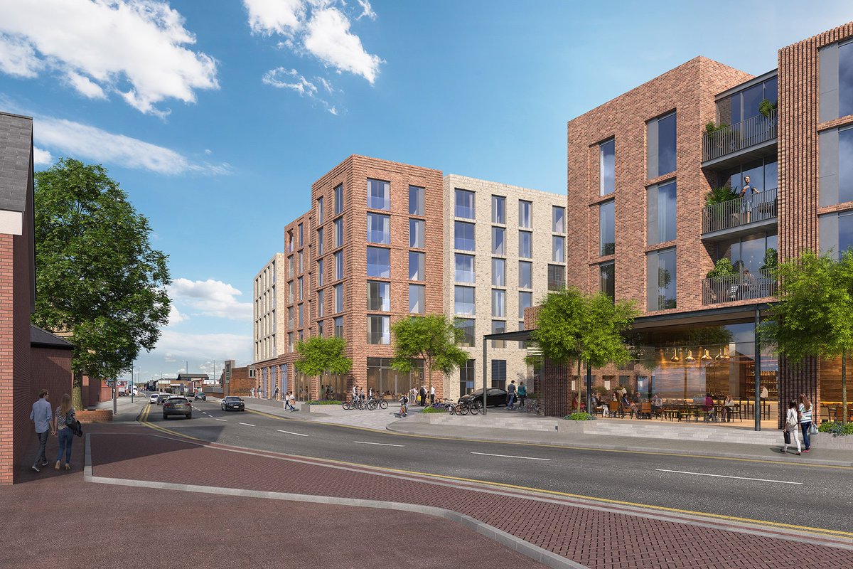 urbinfonotts's tweet photo. Revised plans Trent Bridge Quays Phase 2 have been submitted which will now see 51 apartments (up from 49) and 14 townhouses (down from 18) and retail designed by @bdp_com for @Elevate_PG

@NottsWaterside #EastMidsHeadsUp #development #notts #property #Nottingham #Riverside https://t.co/SNOMDQA81B