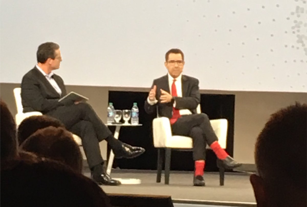 MichaelaTatro's tweet photo. Holy Disruption!  Really enjoyed @tonyseba keynote at #ABBCW this morning.  We are truly living in incredible times.  I was always envious of the change my grandparents witnessed in their lifetimes but I'm looking to forward to seeing all the changes in mine. https://t.co/dwCCYtonpI