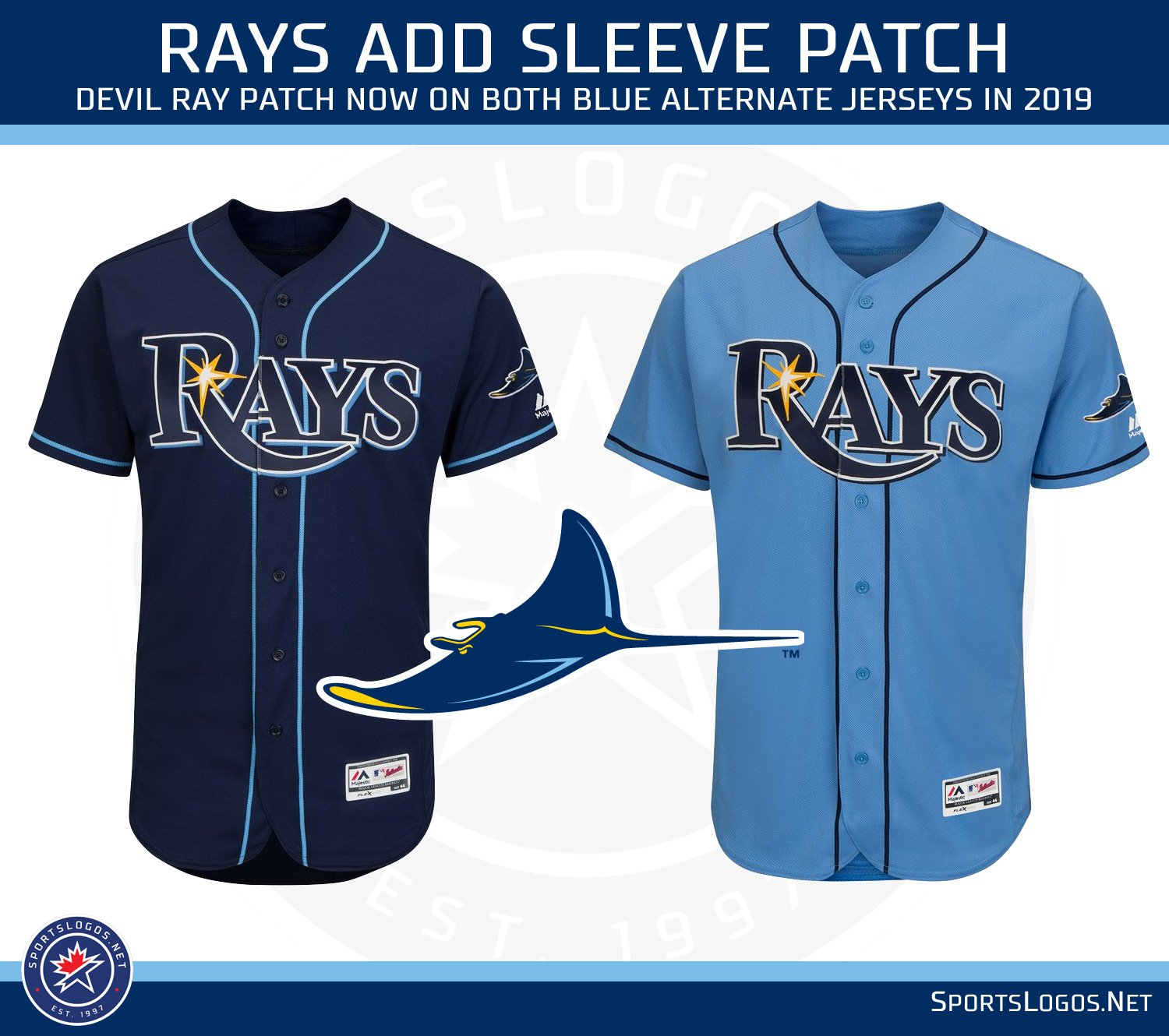 Tampa Bay Rays News and Links: New uniform numbers announced, Devil Rays  jersey to return in 2019 - DRaysBay