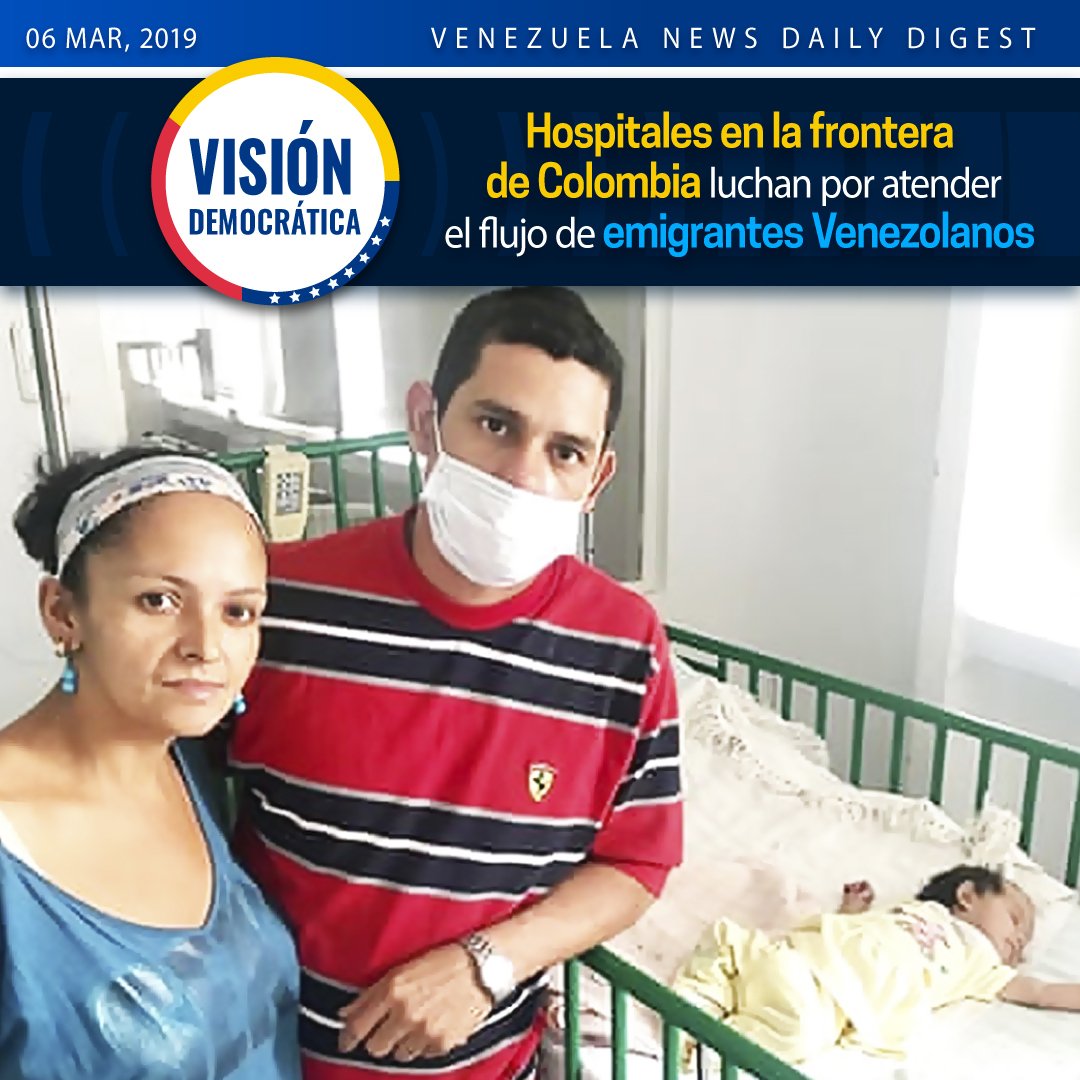 VisionDem's tweet photo. ¡Mantente informado sobre #Venezuela 🇻🇪! Lee esta y otras #noticias relevantes del acontecer nacional e internacional en nuestro #NewsDailyDigest ➡️ https://t.co/sz8MbkmSig ¡Suscríbete y recíbelo a diario en tu mail 📩! https://t.co/2UuW1RURBT