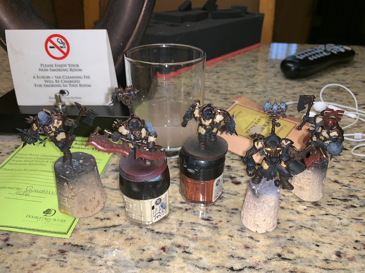 LordBaerion's tweet photo. Originally planned for the Team Tourney at @Adepticon with @KnightErrant24 but we may go a different direction. Either way, going to push to get these done! #finishprojects https://t.co/G8MpmHn9qi