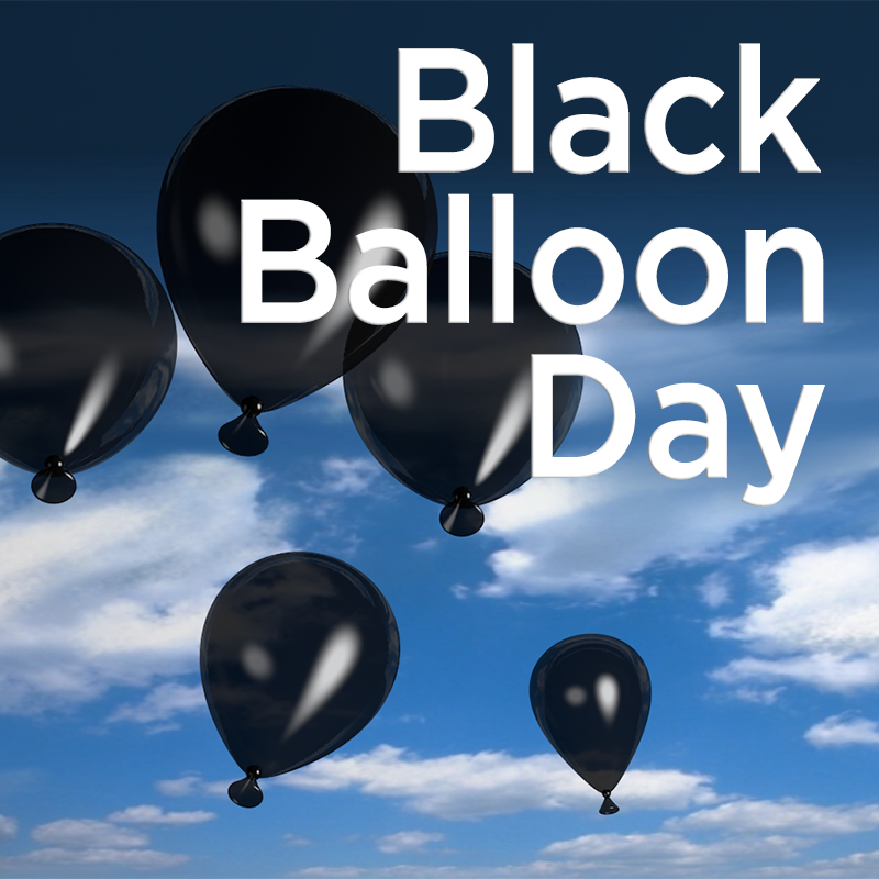 Black Balloon Day Quotes Wnem Tv5 On Twitter: "It's Black Balloon Day. Today People Will Fly Black  Balloons To Help Bring Awareness To Overdose Deaths.  Https://T.co/Wbbqyzzzks" / Twitter