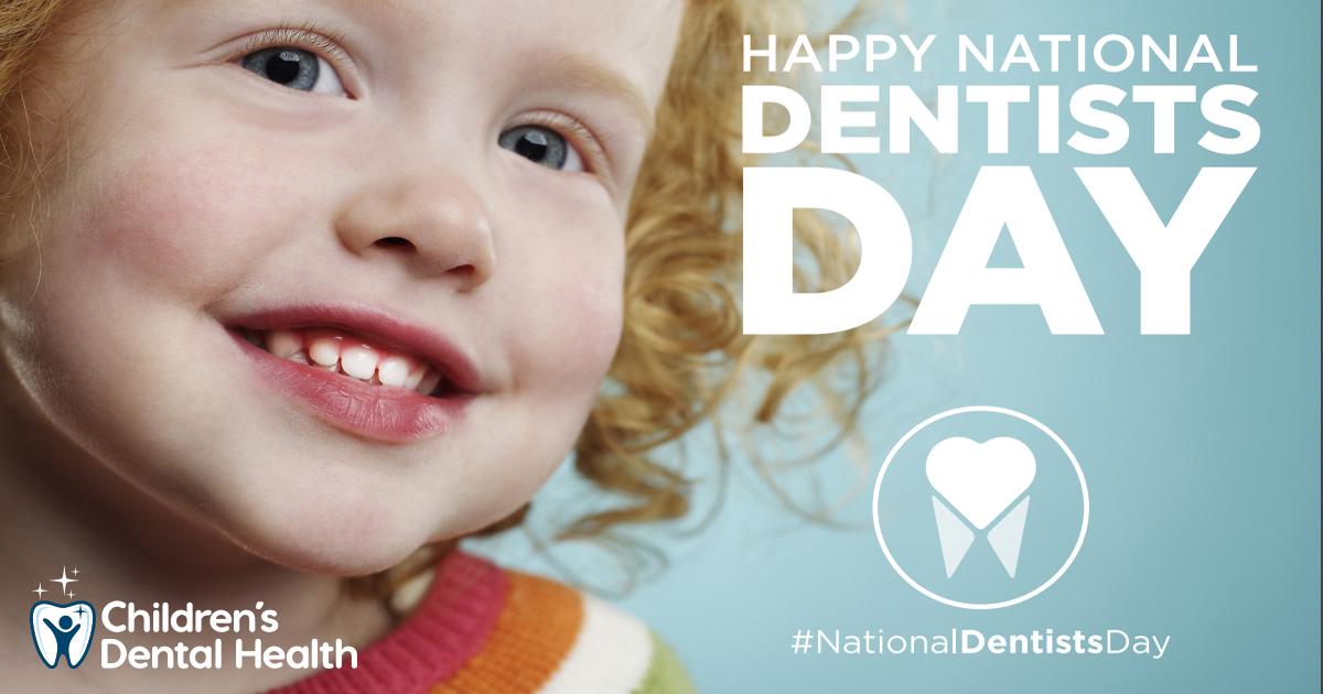 CDHSmiles's tweet photo. It's #nationaldentistsday! These docs play a critical role in our health, so schedule your little one's next appt. and thank your dentist in person! https://t.co/zlCrTSMRym  #thankyou #appreciation #dentists #pediatricdentists #parents #healthykids #smiles #teeth #toothbrushing https://t.co/vDZtOcZB9s