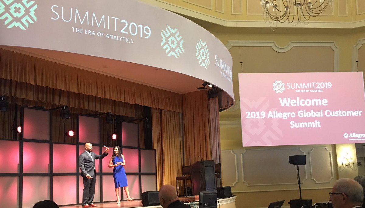 Kicking off day2 #allegrosummit2019 with @JesseLLamb and Gabby Hill #commoditymanagement #CTRM #ETRM #ctrmdoneright