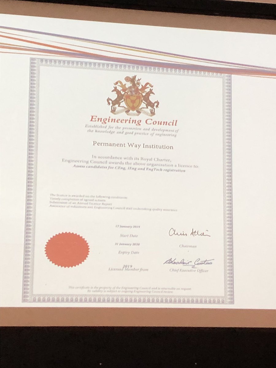 yudoula's tweet photo. 📣📣@PermWayInstit has just been approved by the @EngCouncil to award #EngTech #IEng #CEng registration to its Members and Fellows. Another #EngineeringInstitution to add under our @WCoEngineers umbrella ☂️ @BarryBrooks01 @GordonMasterton ?❤️🚂 https://t.co/huY7h0O7U7