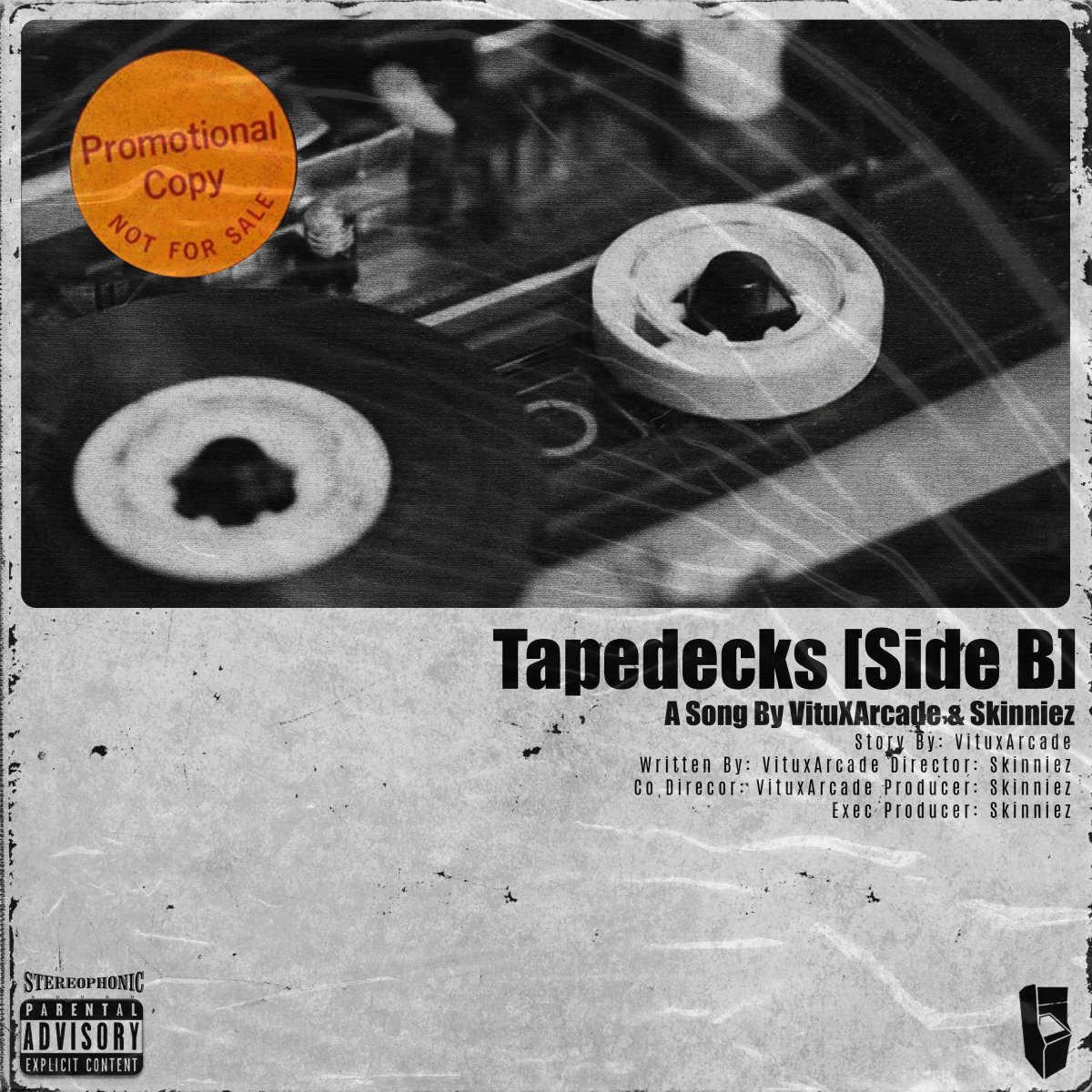 notsosadnomore's tweet photo. 026
Tapedecks [Side B] By @VituXArcade 
Alt Artwork/Concept Design 
Designed By Myself https://t.co/e2nuCl0OvQ