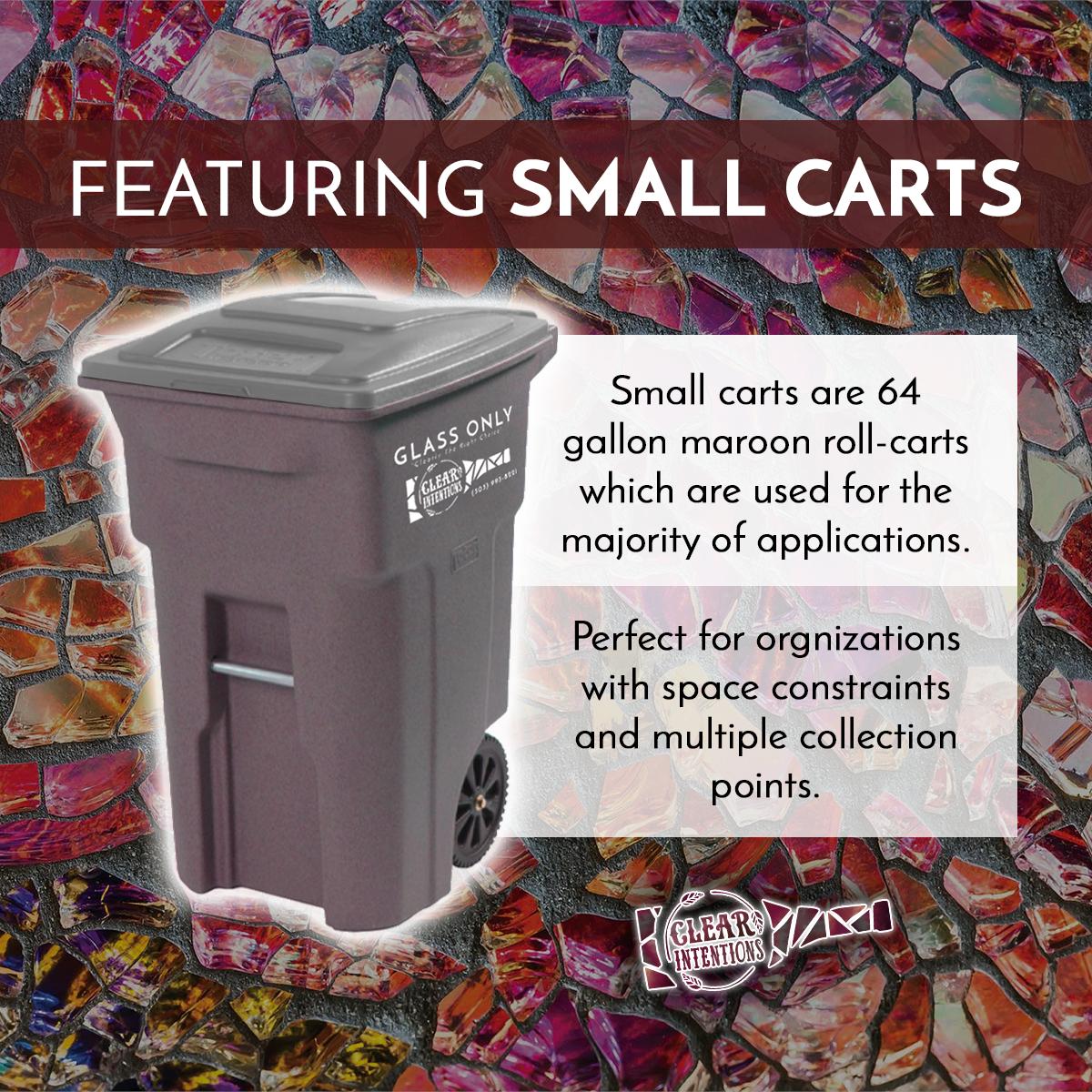 RecyclingGlass's tweet photo. We make #GlassRecycling easy with small carts from #GlassValet.  Convenient and capable of holding a lot more glass than you think! ♻️

Sign up today: https://t.co/mEE95cgpvQ https://t.co/whqwjmJxG0