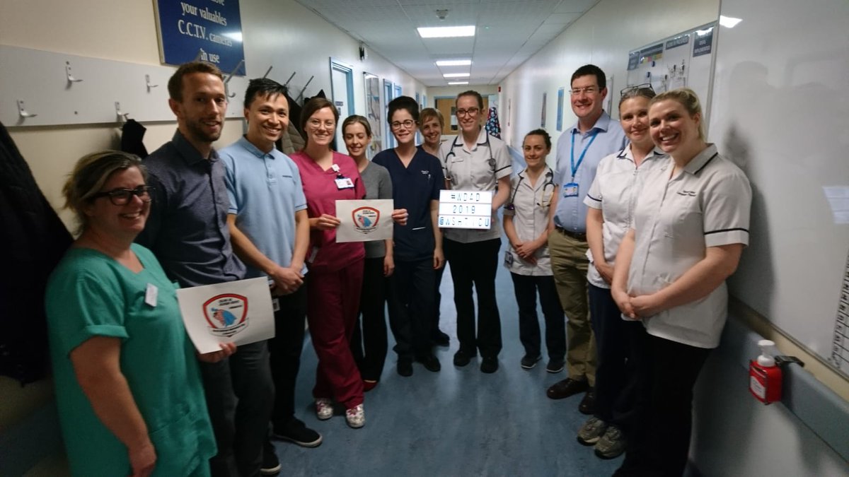 UHSussexWest_CC's tweet photo. The whole MDT at St Richard's are joining forces to raise awareness and talk about delirium. World Delirium Awareness Day #WDAD2019 is on Wednesday 13th March! https://t.co/Q51BehdIpv