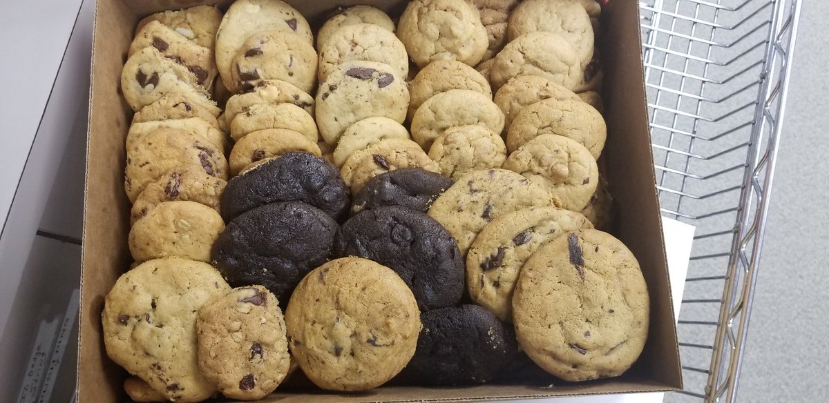 NKhowja's tweet photo. Thank you Alonti Catering Kitchen for your generous donation for AMS' 50th anniversary celebration tonight. Join us tonight for delicious cookies and AMS' famous punch! 
#purposepassionpride @PrincipalLopez9 @alief_middle @amsblanco2207 @sherfay @mspolkadottt @AliefISD @GusCesar1 https://t.co/kS1EbDq59Q