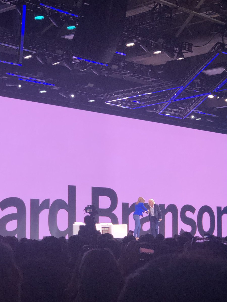 jenlo1018's tweet photo. At first I got someone who said “Don’t call it Virgin cause people won’t think it’ll go the whole way” Sir Richard Branson #qualtricsX4 @richardbranson https://t.co/kw90oI9IoO