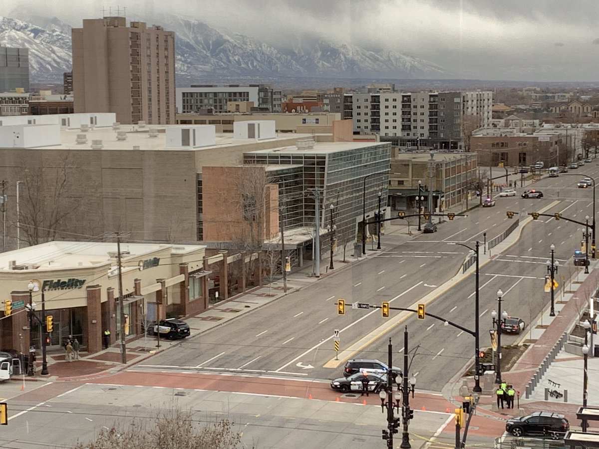 A suspicious package in the downtown area.  <a href="/slcpd/">Salt Lake City Police Department</a> is taking care of business so let’s all stay out of their way.