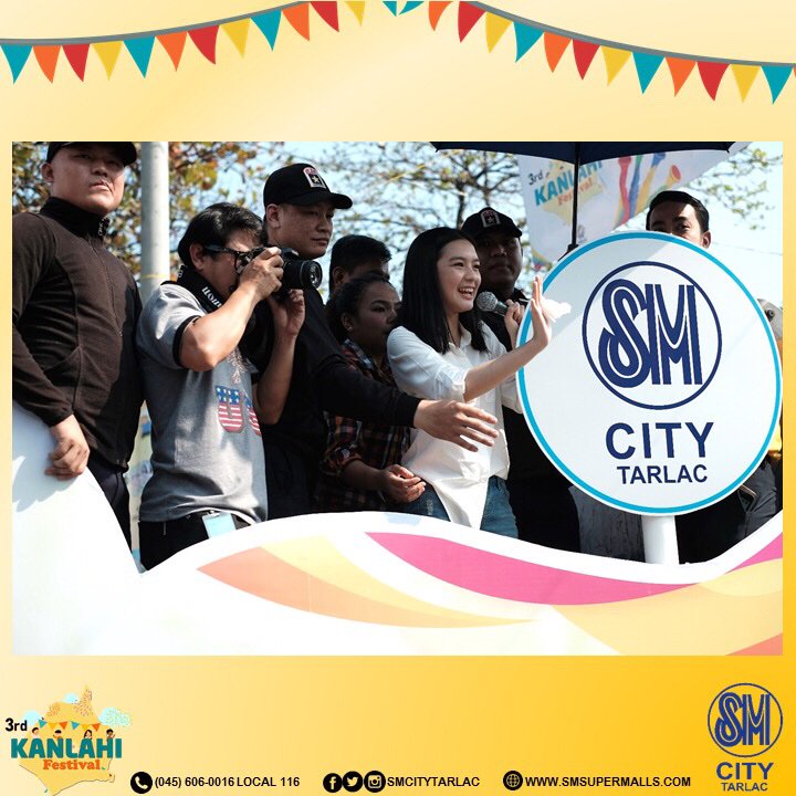 SMCityTarlac's tweet photo. TarlaqueΓ±os are all smiles as Kapamilya star, Francine Diaz joins this yearβs Kanlahi Festival Float parade plus a special meet and greet here at SM City Tarlac.
#EnjoyFirstAtSM #EverydayFunAtSMCityTarlac
#EverythingsHereAtSM https://t.co/4auz48WIQQ