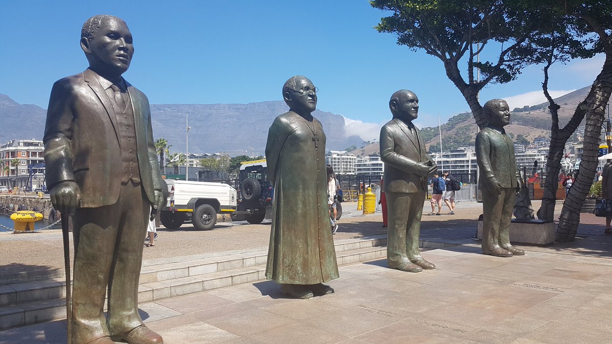 Meloquin_'s tweet photo. Only managed 3 #geocache finds today #workcaching in Cape Town, but they were memorable finds! Saw a 1:1 scale model of Mandela's prison cell and it was tiny π https://t.co/B9bstccBRE