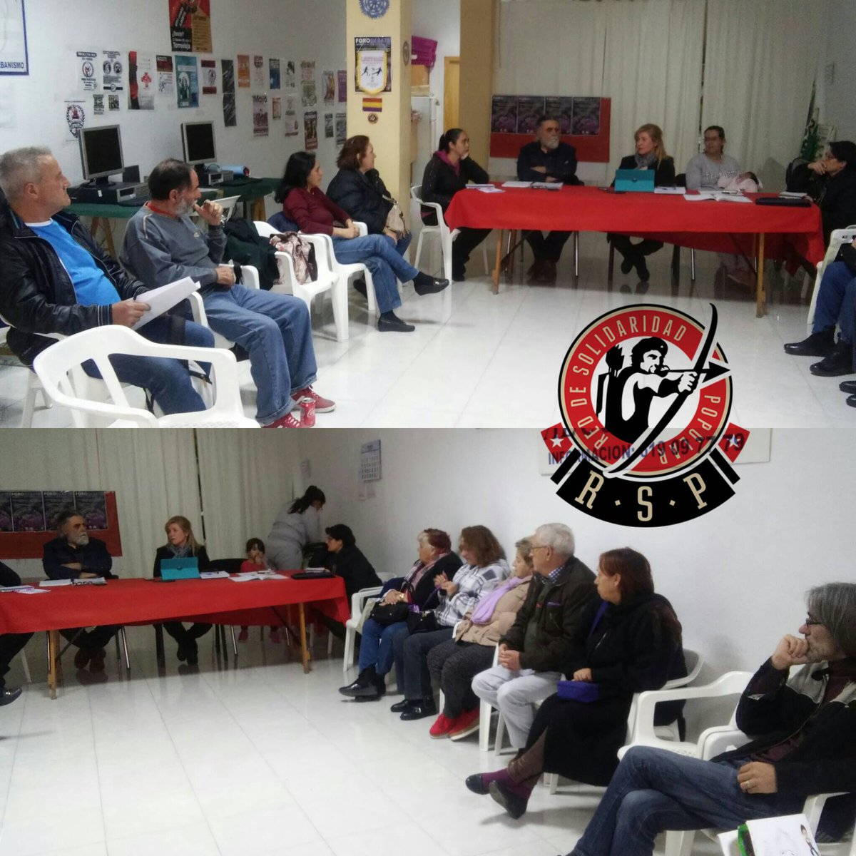RspSole's tweet photo. Asamblea semanal de la RSP, profundizando en la desigualdad para combatirla. #SomosPueblo #SomosPoder #QueNoNosJodanLaVida #UnPaisQueLucha https://t.co/FHPR0ksEVx